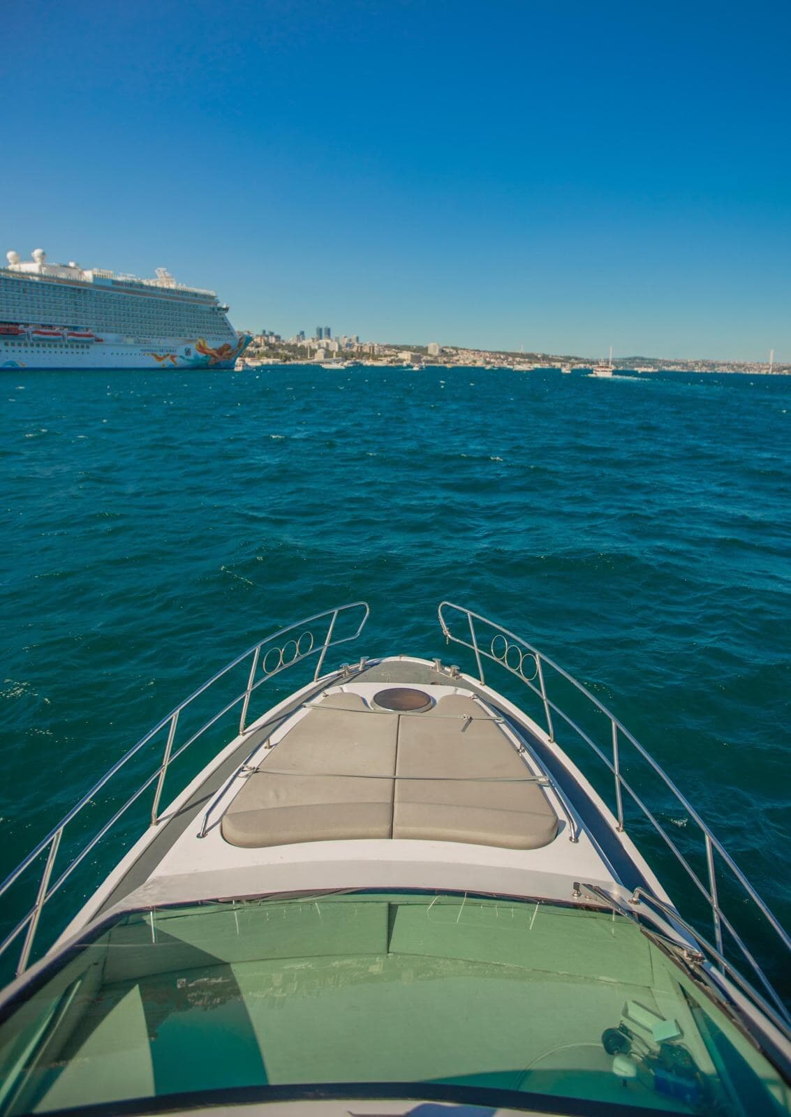 A Vesper yacht on the Bosphorus, Istanbul